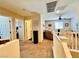 Second floor hallway with carpet and views into several rooms at 5634 Bishop Flowers St, Las Vegas, NV 89130