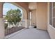 Inviting covered porch area with plenty of natural light and views to the outdoors at 5655 Danforth Ave, Las Vegas, NV 89141