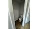 Small half bathroom at 5711 Roundrock Dr, Las Vegas, NV 89142