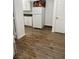 Kitchen features white appliances and lots of cabinet space at 5711 Roundrock Dr, Las Vegas, NV 89142