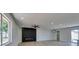 Bright living room with modern fireplace feature at 6100 Fawn Cir, Las Vegas, NV 89107