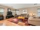 Comfortable living room with an open layout, perfect for entertaining guests at 6390 Whispering Clouds Ct, Las Vegas, NV 89141