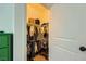 Walk-in closet providing ample storage with rods, shelves and space for shoes and personal belongings at 8091 Mosaic Sunrise Ln, Las Vegas, NV 89166