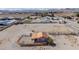 Stunning aerial view of a desert landscape highlighting the property and surrounding community at 8430 Gagnier Blvd, Las Vegas, NV 89113