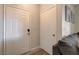 Inviting foyer featuring a white front door and neutral decor at 9050 W Warm Springs Rd # 1074, Las Vegas, NV 89148