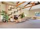Spacious common area featuring exposed beam architecture and recreational amenities at 9050 W Warm Springs Rd # 1074, Las Vegas, NV 89148