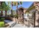 Gated pool entrance with secure access and visible pool rules for residents and guests at 9050 W Warm Springs Rd # 1074, Las Vegas, NV 89148