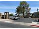 A well-maintained parking area with various vehicles parked under a clear sky at , Las Vegas, NV 89119
