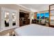 Relax in this well-appointed bedroom with a kitchenette, and luxurious amenities for a comfortable stay at 145 E Harmon Ave # 3807, Las Vegas, NV 89109