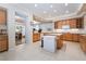 Spacious kitchen with island, and open floor plan at 308 Kingsclear Ct, Las Vegas, NV 89145