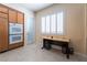 Kitchen area with pantry and built-in double ovens at 308 Kingsclear Ct, Las Vegas, NV 89145