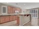 Spacious kitchen featuring wooden cabinets and modern appliances at 3141 Monet Sunrise Ave, Henderson, NV 89044