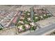 A broad aerial perspective highlights a community featuring desert surroundings and meticulously arranged homes at 3791 Desert Marina Dr # 109, Laughlin, NV 89029