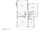 Detailed floor plan showcasing the layout of the first floor at 3846 Biltmore Bay St, Las Vegas, NV 89147