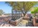 Backyard herb garden with a protective cage for fresh produce at 4075 W Torino Ave, Las Vegas, NV 89139