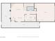 Floor 1 level floor plan features a living room, dining area, and kitchen at 4076 Rocky Beach Dr, Las Vegas, NV 89115