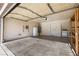 Spacious garage area offers convenient storage and accommodates two vehicles at 4076 Rocky Beach Dr, Las Vegas, NV 89115