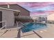Inviting community pool area featuring crystal clear water, perfect for relaxation and recreation at 4076 Rocky Beach Dr, Las Vegas, NV 89115