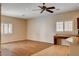 Cozy living room with built-in desk and windows offering abundant natural light at 4334 Libbiano Ct, Las Vegas, NV 89141