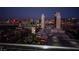 Stunning night view of the vibrant city skyline and the Palms Casino Resort at 4381 W Flamingo Rd # 2302, Las Vegas, NV 89103