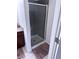 Bathroom featuring a glass enclosed shower and neutral flooring and walls at 4965 Indian River Dr # 101, Las Vegas, NV 89103
