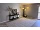 Bright living room with modern decor, neutral colors, and lots of natural light at 4965 Indian River Dr # 101, Las Vegas, NV 89103