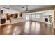 Expansive living room showcasing open floor plan and modern finishes at 6117 Foxcroft Ave, Las Vegas, NV 89108