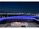 Modern infinity pool and city views at 621 Majestic Rim Dr, Henderson, NV 89012