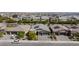 Aerial view of a neighborhood showcasing single-Gathering homes at 6270 Lamont Hills Ave, Las Vegas, NV 89139