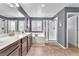 Bathroom featuring a stand-up shower, large tub, and double vanity sinks at 6379 Dundock Ave, Las Vegas, NV 89122