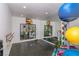 Brightly lit yoga studio with mirrors, ballet barres, and equipment for fitness and stretching at 6925 Emerald Springs Ln, Las Vegas, NV 89113