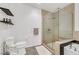 Bathroom offers walk in shower, granite countertops, modern fixtures, and bright lighting at 900 Las Vegas Blvd # 1014, Las Vegas, NV 89101