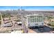 Aerial view of a modern condo building showcasing the Las Vegas cityscape and surrounding area at 900 Las Vegas Blvd # 1014, Las Vegas, NV 89101