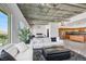 Spacious open-concept living area flows seamlessly with kitchen and bedroom featuring city views at 900 Las Vegas Blvd # 1014, Las Vegas, NV 89101