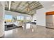 Open living area features floor-to-ceiling windows and contemporary finishes at 900 Las Vegas Blvd # 1014, Las Vegas, NV 89101