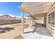 Spacious covered patio, perfect for outdoor entertaining, and a large backyard at 9013 Meisenheimer Ave, Las Vegas, NV 89143