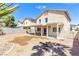 Expansive backyard with covered patio area and ample space for customization at 9013 Meisenheimer Ave, Las Vegas, NV 89143