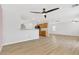 Bright living area featuring ceiling fan, light walls, and open-concept design at 9013 Meisenheimer Ave, Las Vegas, NV 89143