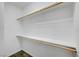 Spacious walk-in closet with shelving and ample storage space at 985 Via Lombardi Ave, Henderson, NV 89011