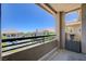 This spacious balcony has views of other homes, a seating area, and is perfect for relaxing at 9901 Trailwood Dr # 2109, Las Vegas, NV 89134