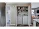 Convenient laundry closet with side by side washer and dryer units at 9901 Trailwood Dr # 2109, Las Vegas, NV 89134