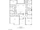 Detailed floor plan showcasing the layout of the home's rooms and dimensions at 10084 Terrastone Dr, Las Vegas, NV 89148