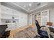 Well-appointed home office with custom built-ins and a functional workspace at 10084 Terrastone Dr, Las Vegas, NV 89148