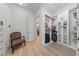 Spacious walk-in closet with custom shelving, organized storage, and stylish design at 10084 Terrastone Dr, Las Vegas, NV 89148