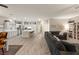 Spacious open-concept living room and kitchen area with modern appliances at 10754 Balmoral St, Las Vegas, NV 89141