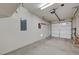 This expansive two car garage provides ample parking and storage with an automatic garage door opener at 1158 Gecko Rd, Henderson, NV 89002