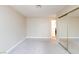 Cozy bedroom with neutral tones and convenient mirrored closet at 1201 Sulphur Springs Ln # 101, Las Vegas, NV 89128