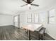 Bright breakfast nook with built in table and seating at 1316 Driscoll Dr # 201, Las Vegas, NV 89128