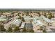 Wide aerial view of well-maintained community with mature landscaping and ample parking at 1509 Linnbaker Ln # 203, Las Vegas, NV 89110
