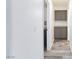 Hallway with durable flooring and built-in storage cabinets at 1509 Linnbaker Ln # 203, Las Vegas, NV 89110